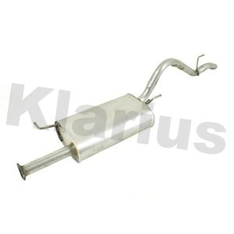Klarius Box With Tail Pipe Rear fits Mitsubishi L200 / Triton 2005-2015 2.4 2.5