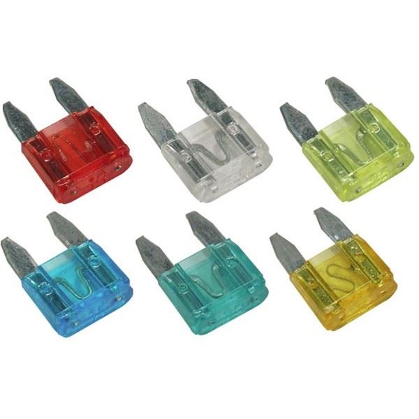 Wot-Nots Fuses for Mini Blade - 10A - Pack of 10 Pearl - Dynamic Drive