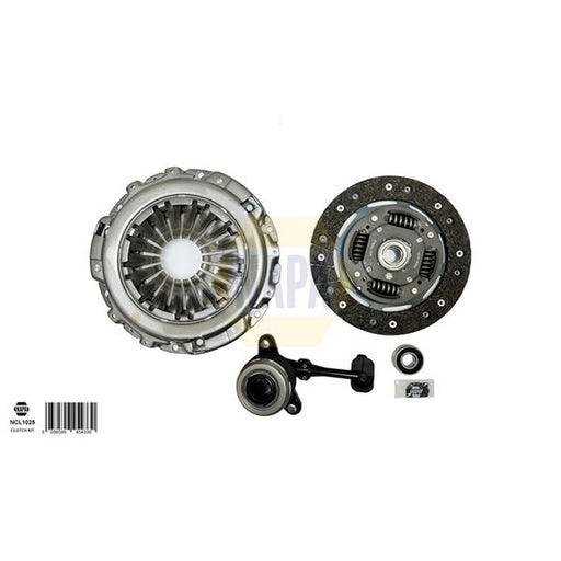 NAPA Clutch Kit Set 3pc fits Mercedes-Benz Citan Dualiner 2012-2021