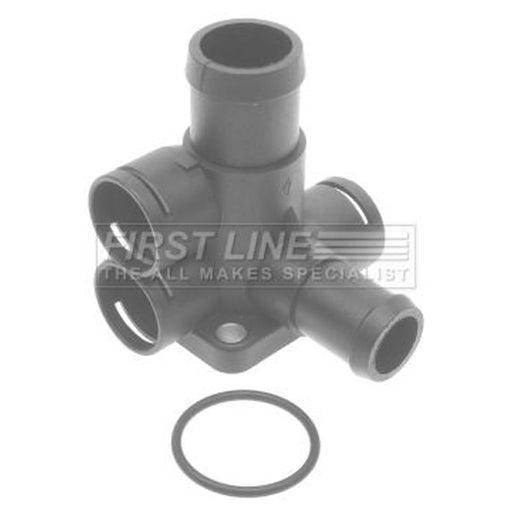 First Line Coolant Flange Housing Connector fits Audi 100 C4 1990-1994 2.0
