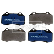Borg & Beck Front & Rear Brake Discs & Pads fits Renault Clio III 2006-2012 2.0