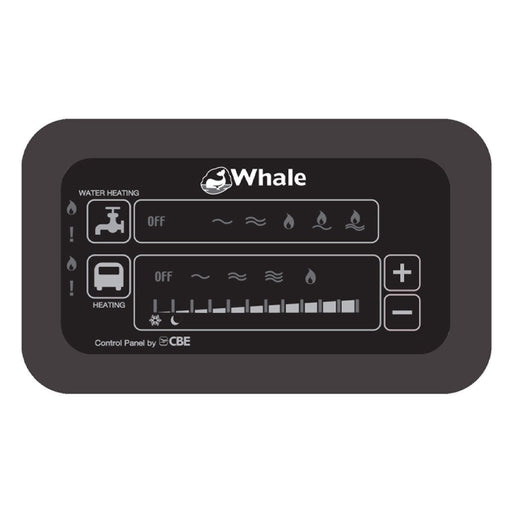 Whale CBE Duo Control Panel for 2kW Space & 8/13L Water Heaters: Dual Functional Whale - Dynamic Drive