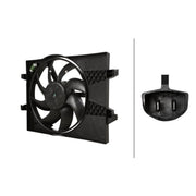 Hella Engine Cooling Fan fits Ford Fiesta V 2001-2010 1.25 1.3 1.4 1.6