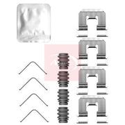 Apec Brake Pad Accessory Fitting Kit Rear fits Volvo XC40 2017-2023