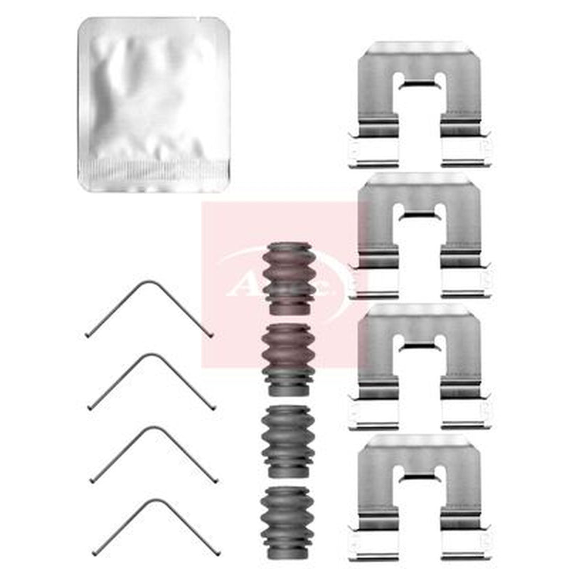Apec Brake Pad Accessory Fitting Kit Rear fits Volvo XC40 2017-2023