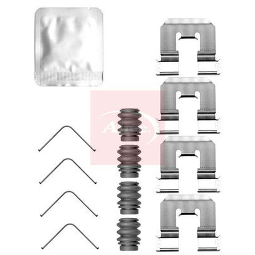 Apec Brake Pad Accessory Fitting Kit Rear fits Volvo XC40 2017-2023