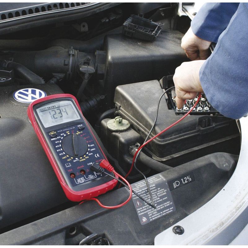 Sealey Digital Automotive Analyser 12-Function TA101 Sealey - Dynamic Drive