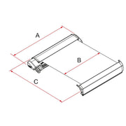Fiamma F80L 450 Awning Titanium Royal Grey Fiamma - Dynamic Drive