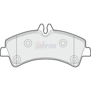 Fahren Rear Brake Pad Set FBP3211