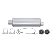 Hella End Silencer Rear fits Volvo 740 1985-1990 2.3 2.4