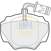 NAPA Rear Brake Pad Set fits Land Rover Defender 2011-2016 2.2