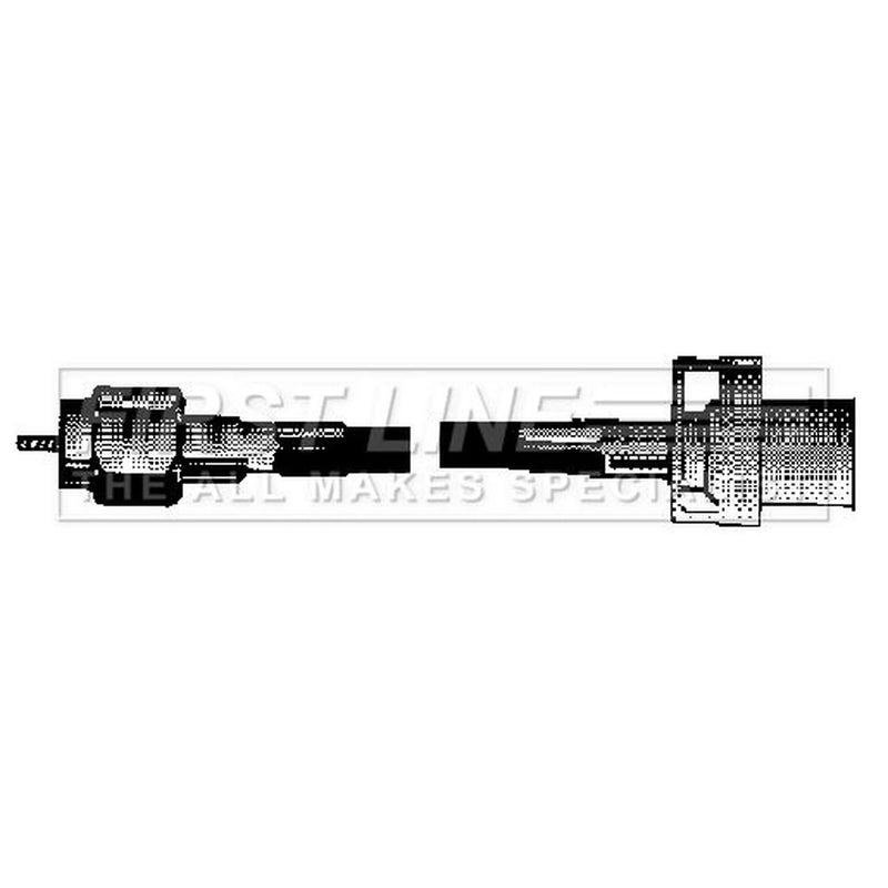 First Line Speedometer Cable fits Ford Escort 1985-1990 1.3 1.4 1.6