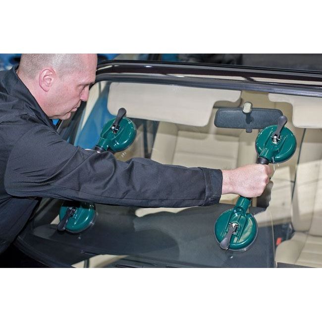 Laser Windscreen Twin Suction Cup Handle Set 7696 Laser - Dynamic Drive