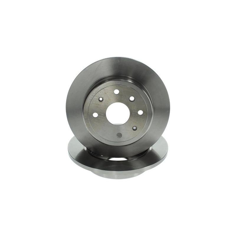 Bosch 2 x Solid Brake Discs fits Chevrolet Epica 2006-2011 2.0 2.5