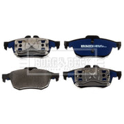 Borg & Beck Front & Rear Brake Discs & Pads fits Renault Latitude 2011 on 2.0