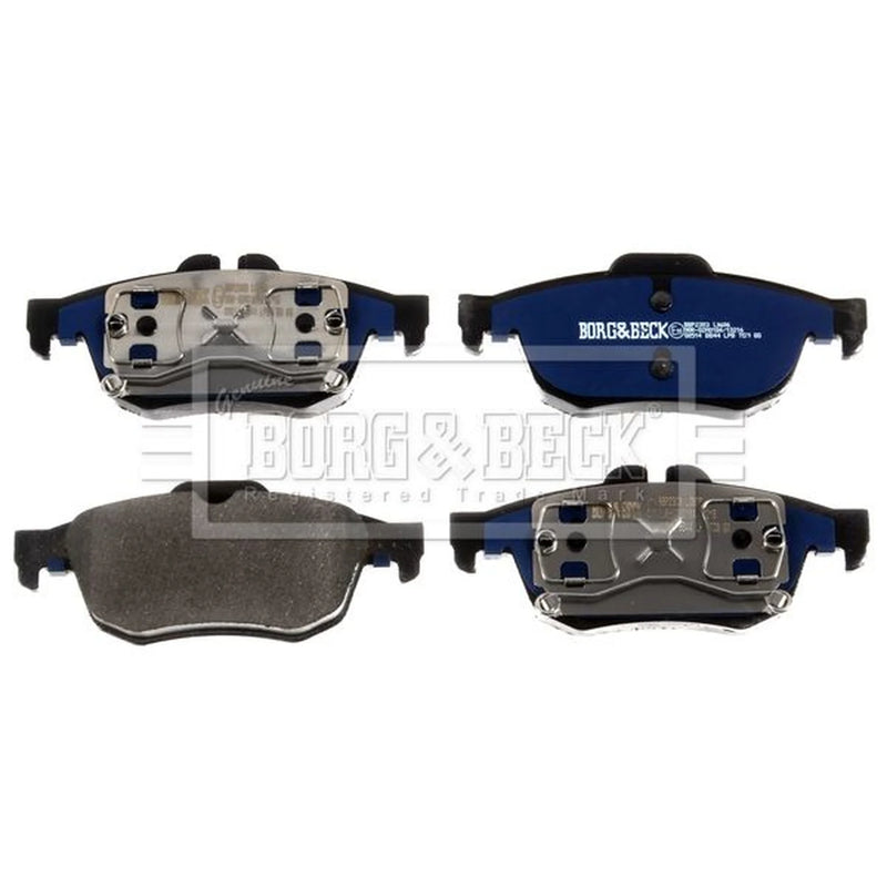Borg & Beck Front & Rear Brake Discs & Pads fits Renault Latitude 2011 on 2.0
