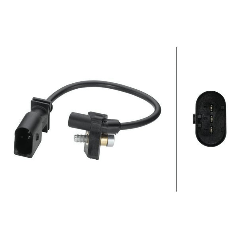 Hella Crankshaft Position Sensor fits BMW 1 2004-2011
