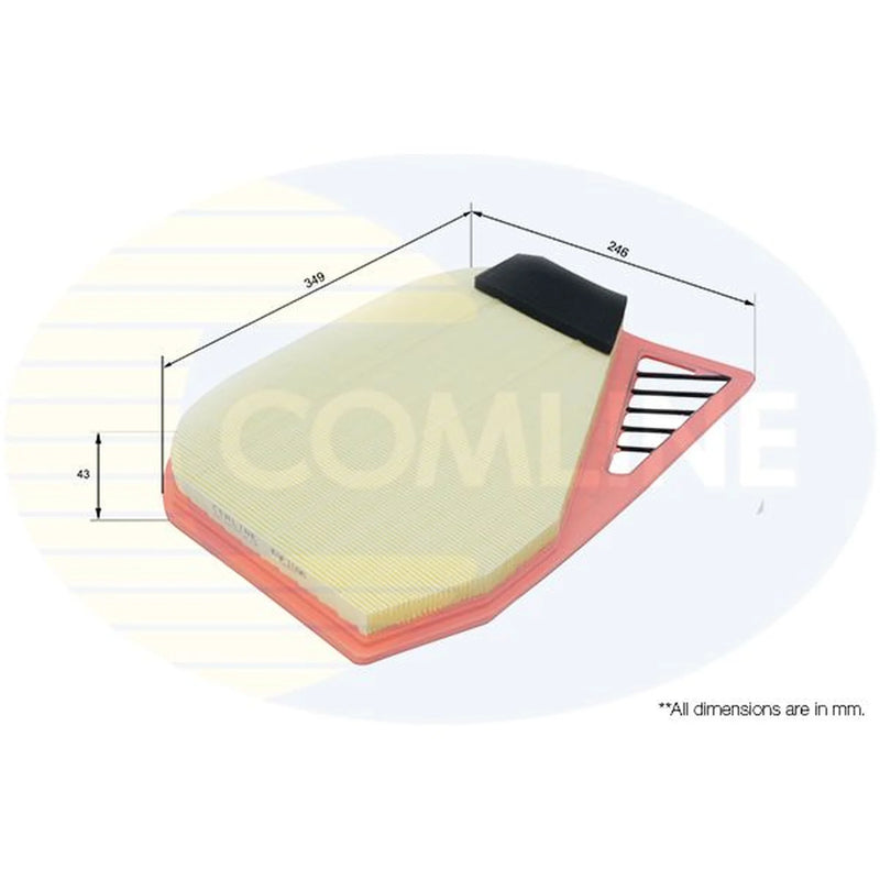 Comline Engine Air Filter fits Fiat Panda 2020 on 1.0