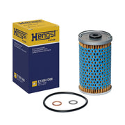 Hengst Engine Oil Filter fits Mercedes-Benz 123 1980-1985
