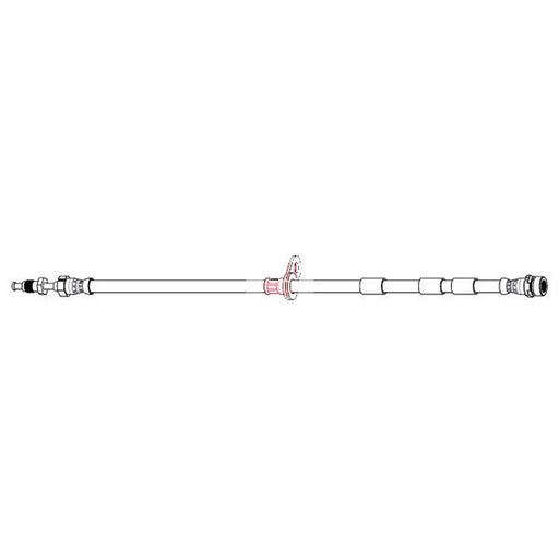 Apec Brake Hydraulic Hose Line Front Right HOS4515