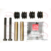 Apec Brake Caliper Guide Sleeve Kit Front Left fits Suzuki Baleno 1995-2002