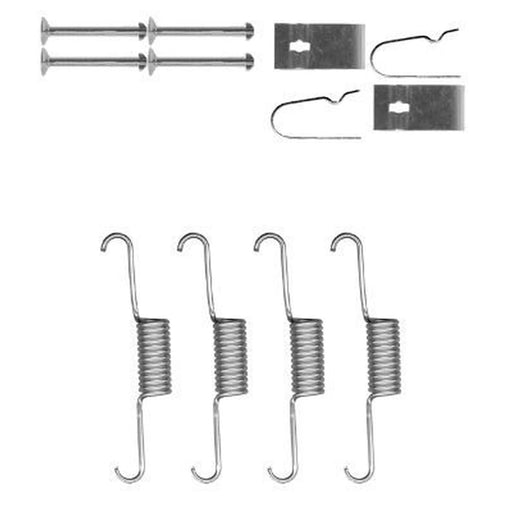 Mintex Parking Brake Shoe Accessory Kit Rear fits Honda Accord IX 2012 on 2.4
