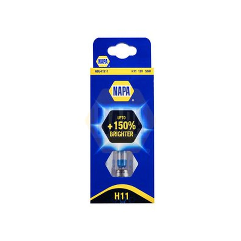 NAPA Napa H11 150 Headlamp Twin Pack fits BMW I3 2013 on