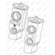 NRF Air Conditioning Expansion Valve 38374
