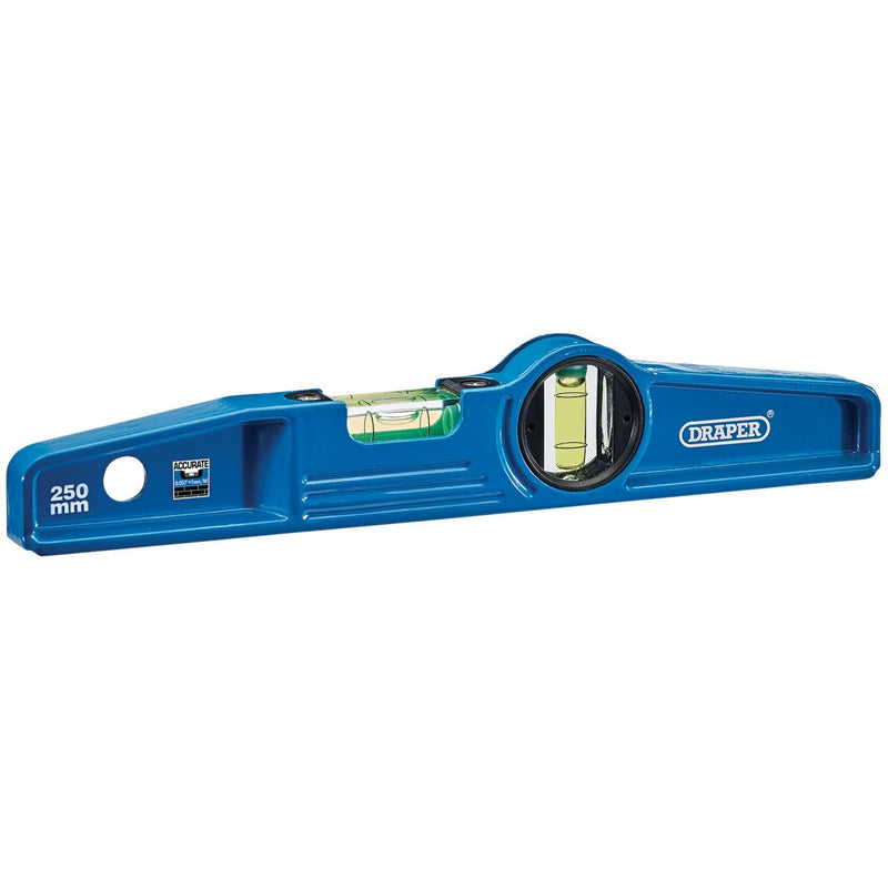 Draper Cast Boat Level, 250mm, Blue 93993 Draper - Dynamic Drive