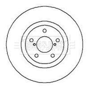 Borg & Beck Front & Rear Brake Discs & Pads fits Subaru Legacy IV 2003-2012