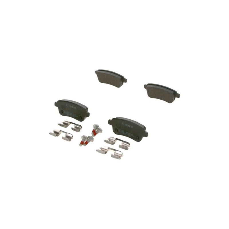 Bosch Front & Rear Pads fits Renault Megane III 2008-2016 2.0