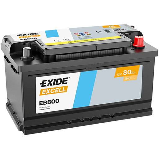 Exide Battery 12V 80Ah 640A EB800