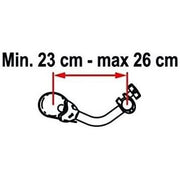04133A01- Bike Block Pro 2 Red Fiamma  - Dynamic Drive