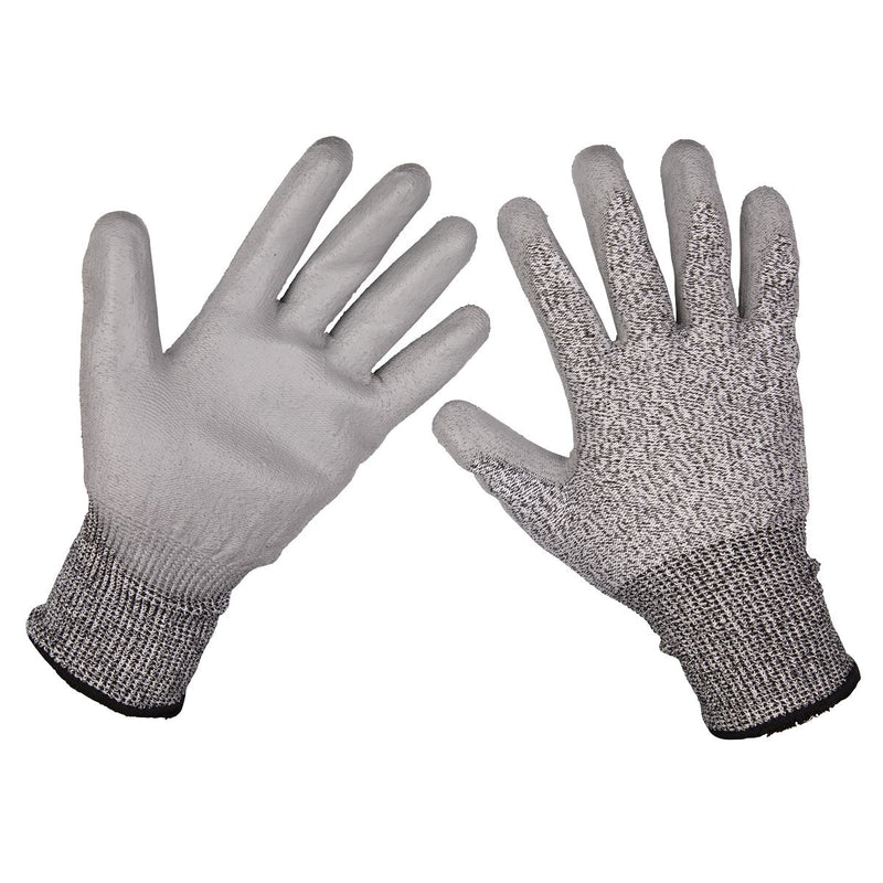 Worksafe Worksafe Anti-Cut PU Gloves (Cut Level C), Large - Pair 9139L Worksafe - Dynamic Drive