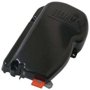 Fiamma F45S Black Left Hand End Cap 98673H001 Fiamma - Dynamic Drive