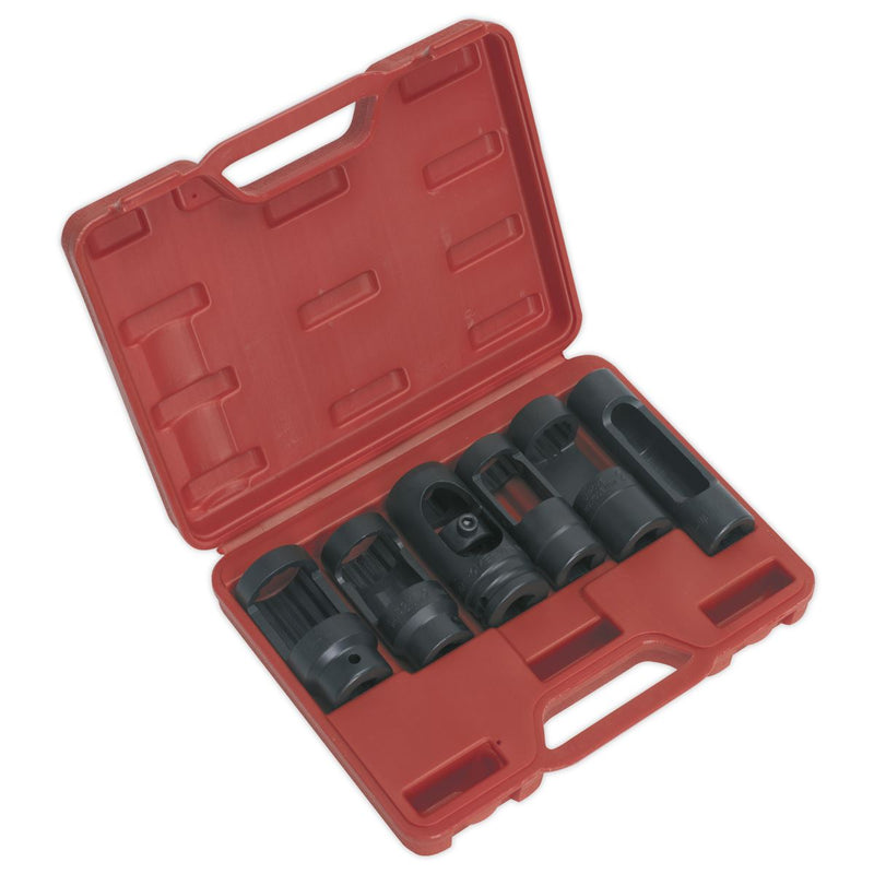 Sealey Diesel Injector Window Socket Set 6pc 1/2"Sq Drive SX0401 Sealey - Dynamic Drive