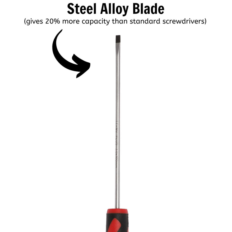Teng Tools Flat Screwdriver 0.5 x 3.0 x 100mm S Teng Tools - Dynamic Drive