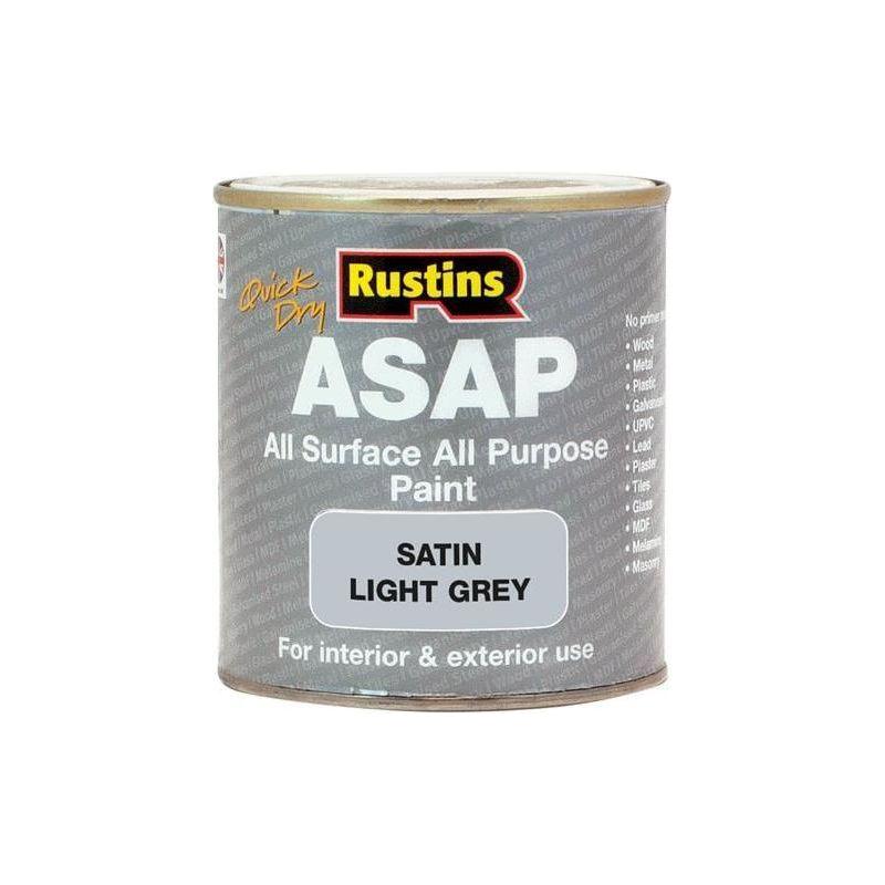 Rustins ASAP Paint Light Grey 1 litre Rustins - Town Tools