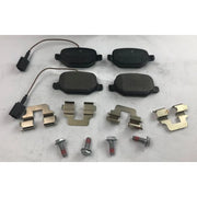 Juratek Rear Brake Pad Set fits Alfa Romeo Mito 2008-2018 0.9 1.3 1.4 1.6