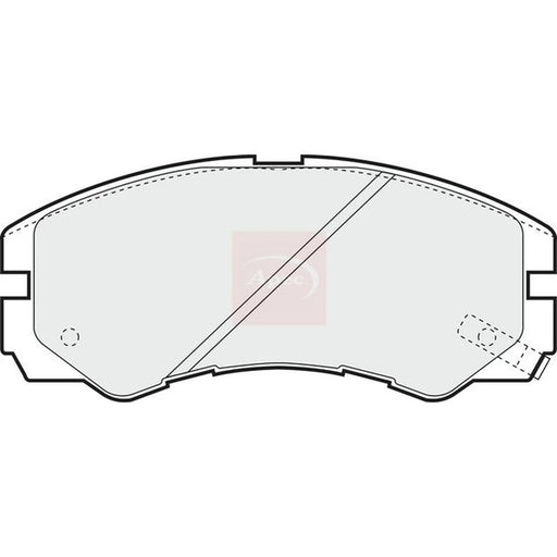 Apec Front Brake Pad Set PAD797
