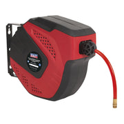 Sealey Air Hose Reel Auto-Rewind Control 10m8mm ID PU Hose SA821 Sealey - Dynamic Drive