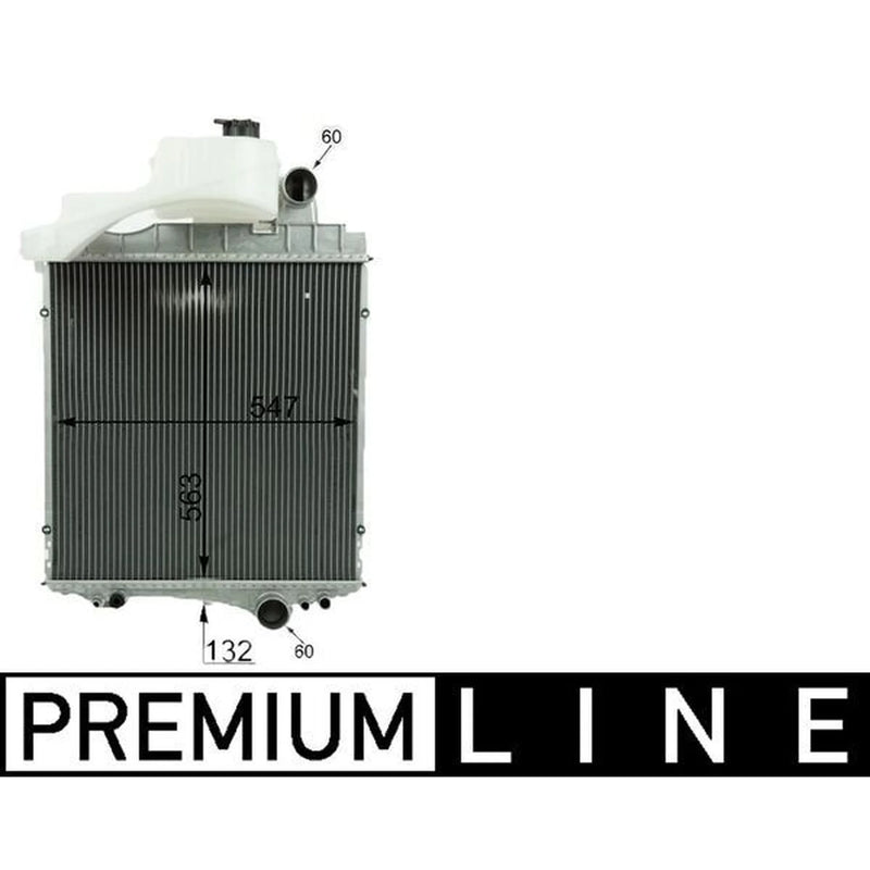 Mahle Engine Radiator fits John Deere Series 6020 2002-2007