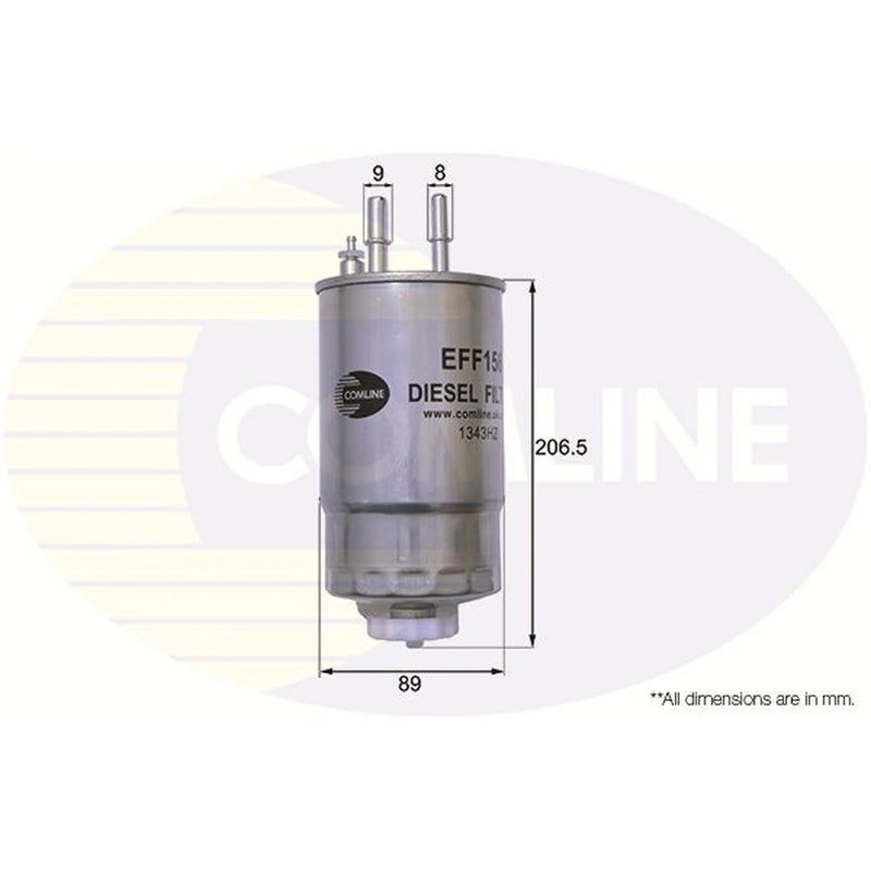 Comline Fuel Filter Element fits Alfa Romeo 159 2005-2011 1.9 2.0 2.4