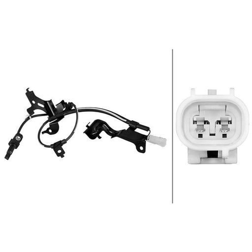Hella ABS Wheel Speed Sensor Rear fits Lexus Rx 2008-2015