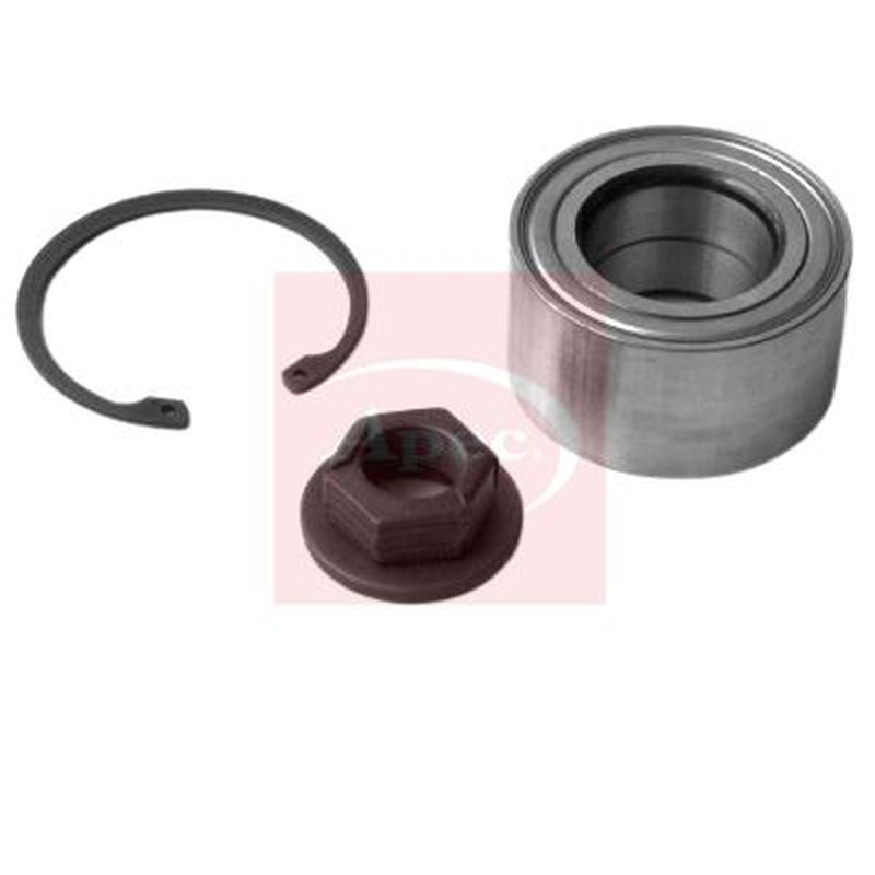 Apec Wheel Bearing Kit fits Ford Fiesta V 2001-2010 1.25 1.3 1.4 1.6
