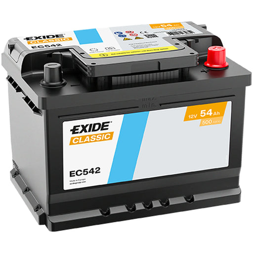 Exide Battery 12V 54Ah 500A EC542