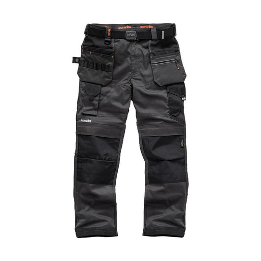 Scruffs Pro Flex Holster Trousers Graphite 32S Scruffs - Dynamic Drive