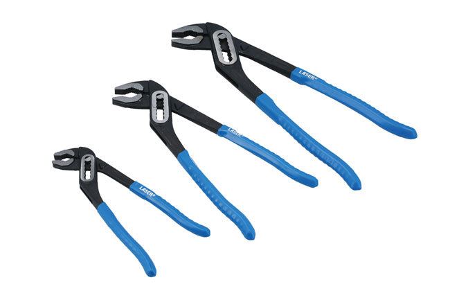 Laser Water Pump Plier Set 3pc - 8756 Laser - Dynamic Drive