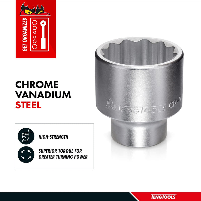 Teng Tools 3/4" Socket 12 pt AF 2" Teng Tools - Dynamic Drive