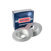 Borg & Beck Rear Brake Discs & Pads fits Land Rover Freelander 2 2006-2014 2.2